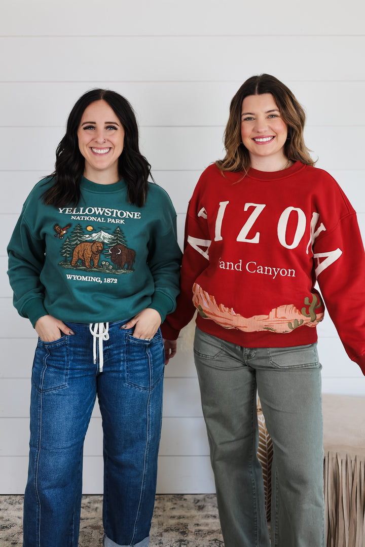 Grand Canyon Embroidered Crewneck