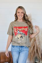 Load image into Gallery viewer, Western Leopard Cowboy Top

