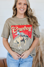 Load image into Gallery viewer, Western Leopard Cowboy Top

