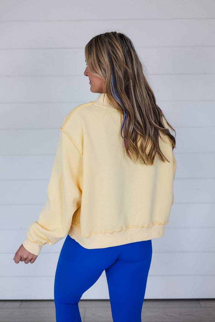 LIFE IS GOOD Reversible Mock Neck