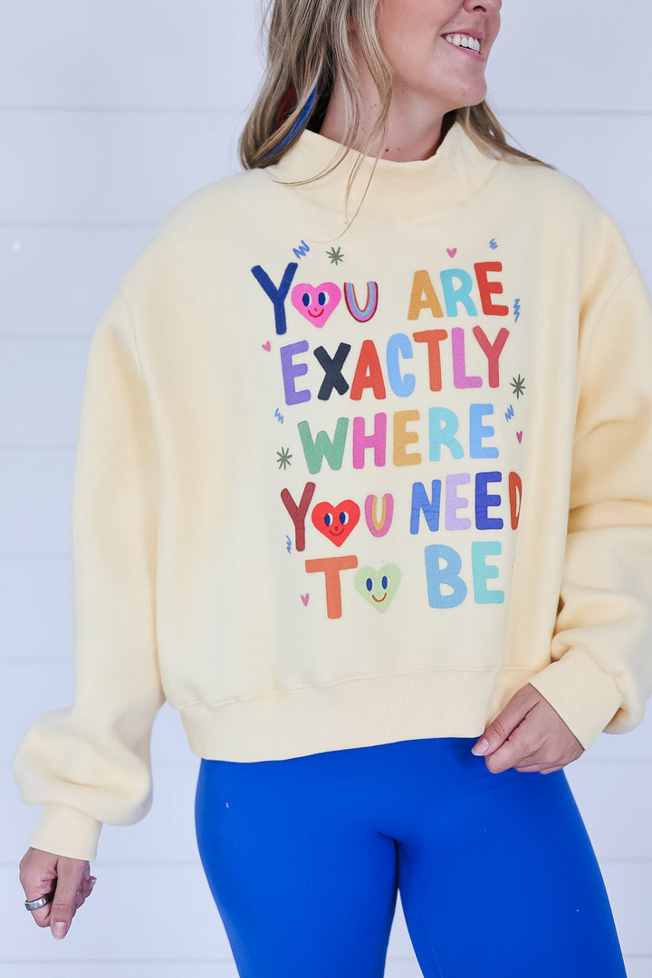 LIFE IS GOOD Reversible Mock Neck