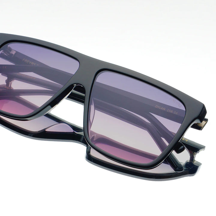 Dylan Sunglasses- Black/Violet