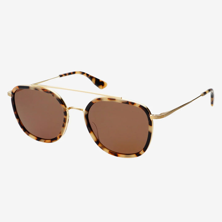 Weston Sunglasses - Milky Tortoise/Brown