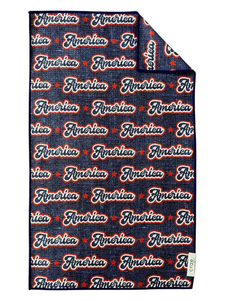 American Honey Double Sided Hand Towel