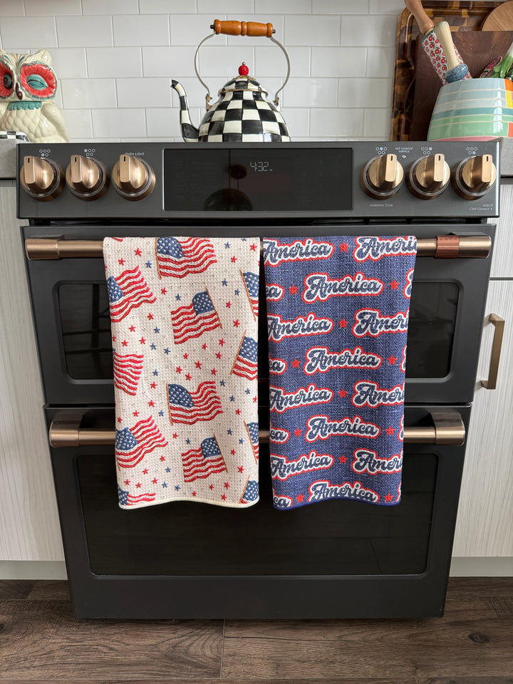 American Honey Double Sided Hand Towel