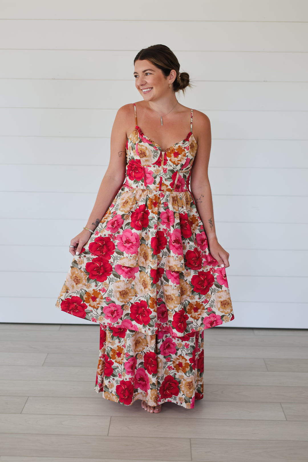 Garden Party Dress Large / Multicolor