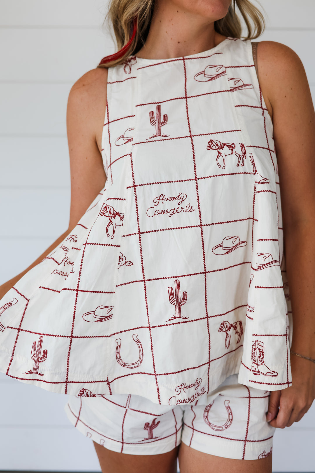Howdy Cowgirl Top
