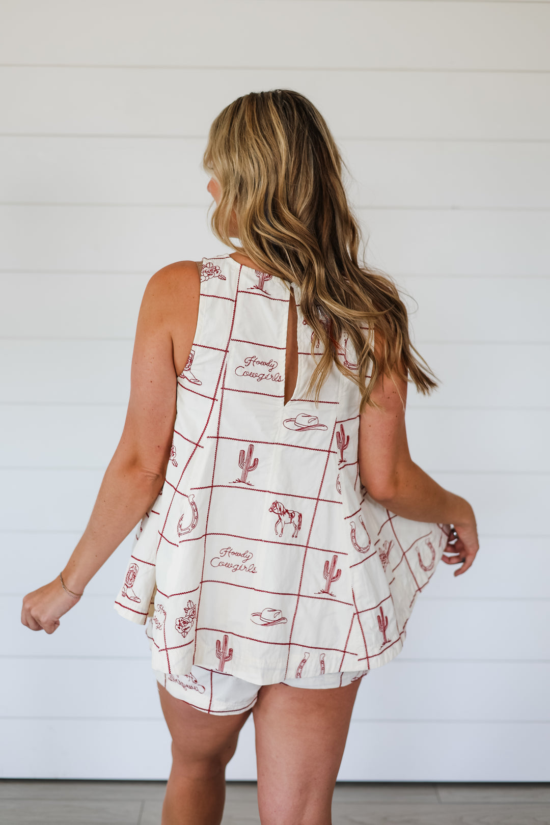 Howdy Cowgirl Top
