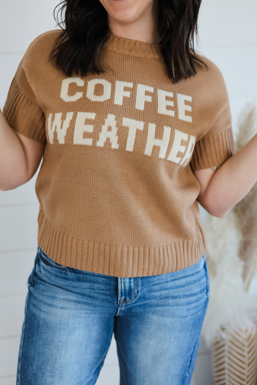 Coffee Weather Top
