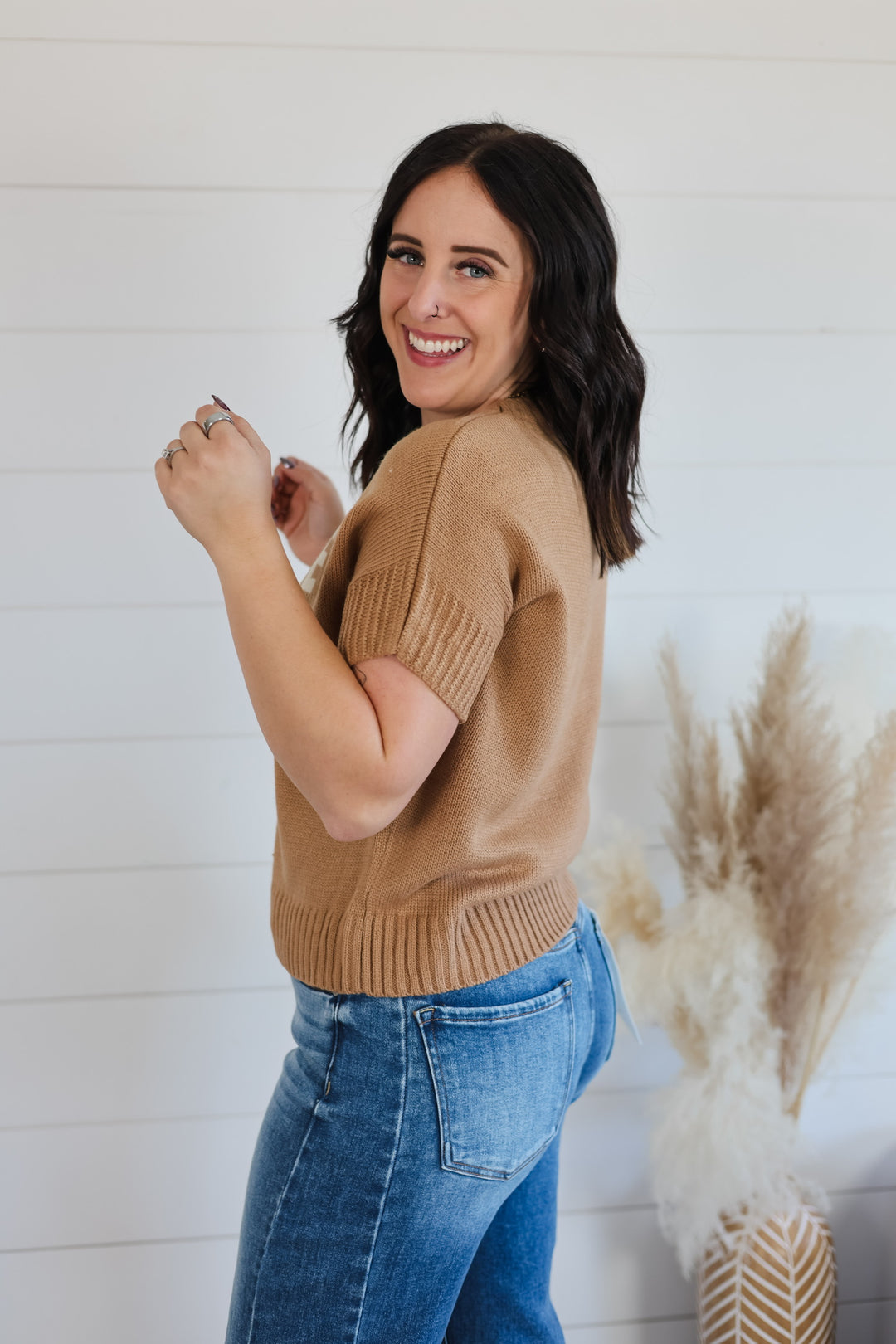 Coffee Weather Top