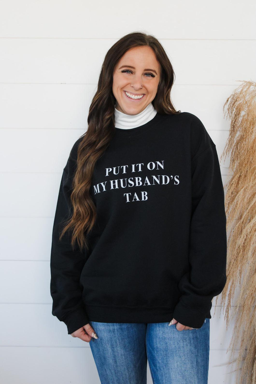 Husbands Tab Crewneck