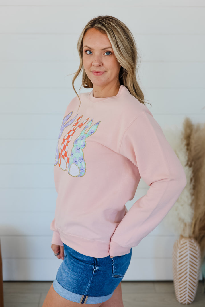 Bunny Trio Crewneck