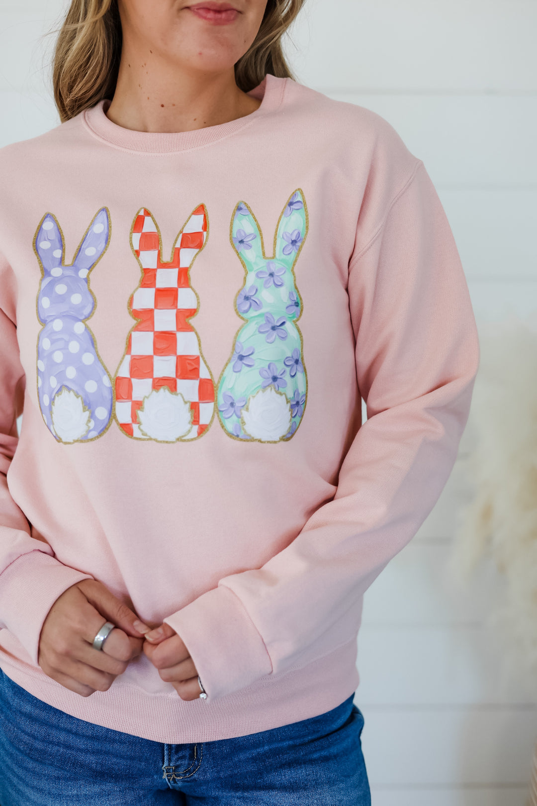Bunny Trio Crewneck
