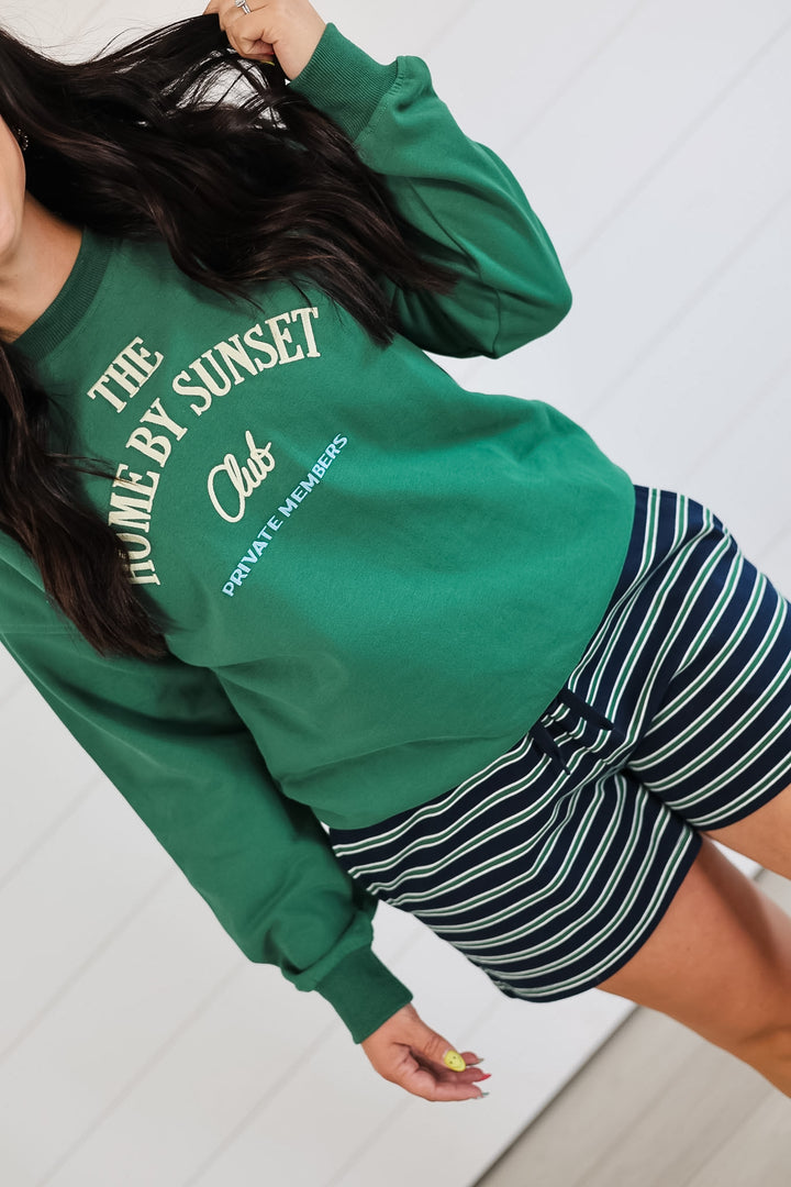 Home By Sunset Club Top