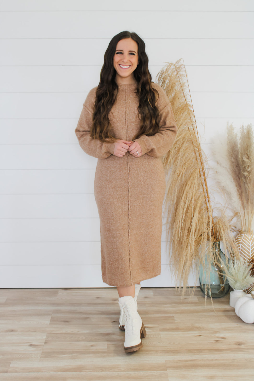 All You Could Want Sweater Dress