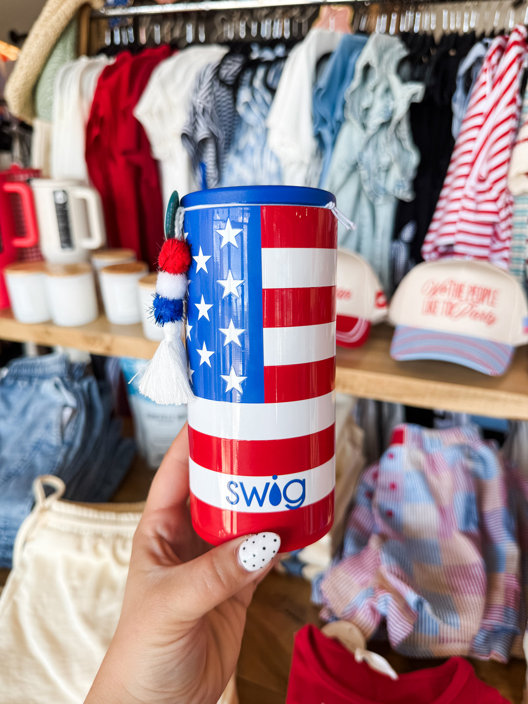 Swig: All American Skinny Can Cooler (12oz)