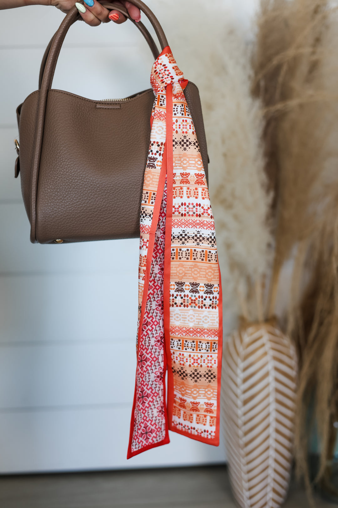 Tuscan Sun Reversible Mini Scarf