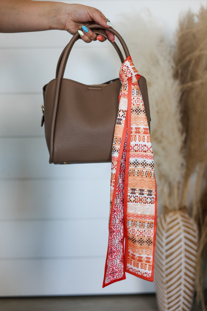Tuscan Sun Reversible Mini Scarf
