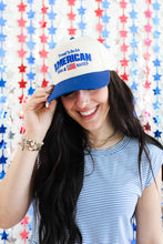 Load image into Gallery viewer, Proud To Be An American Trucker Hat
