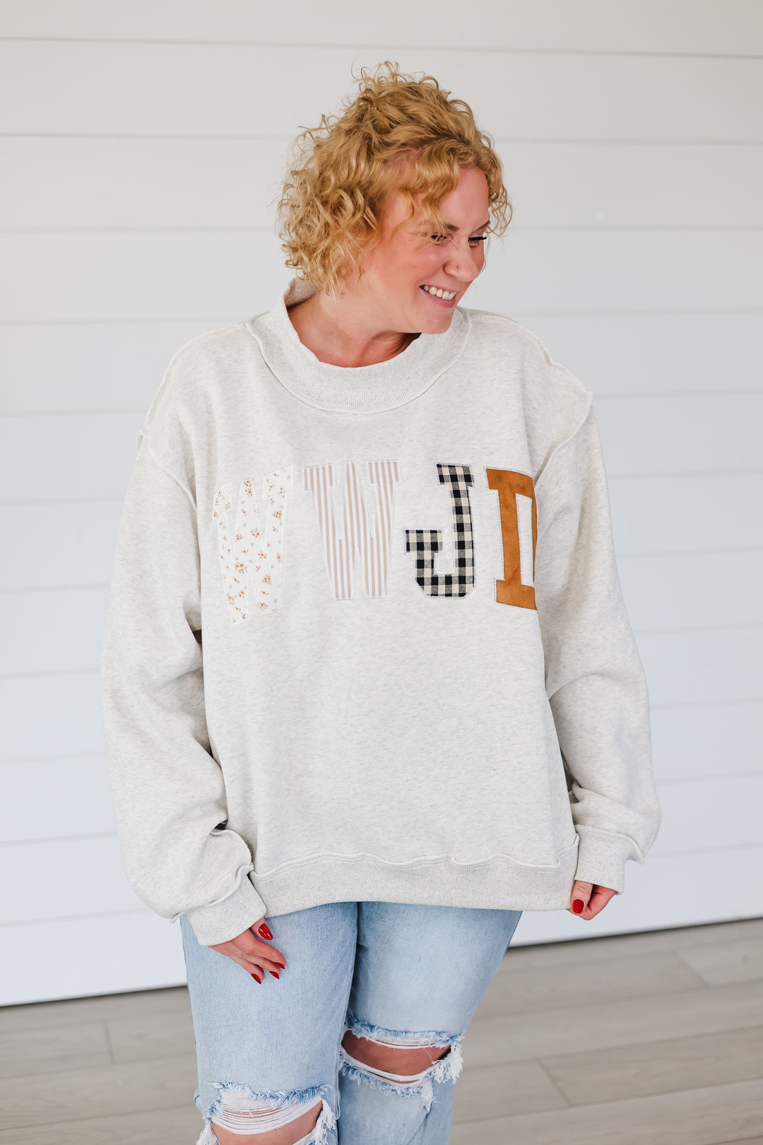 WWJD Mock Neck Top