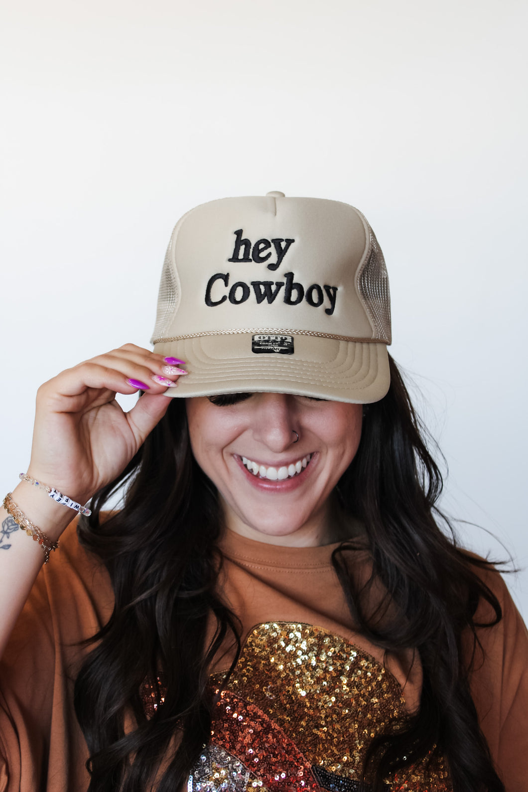 HEY Cowboy Trucker Hat