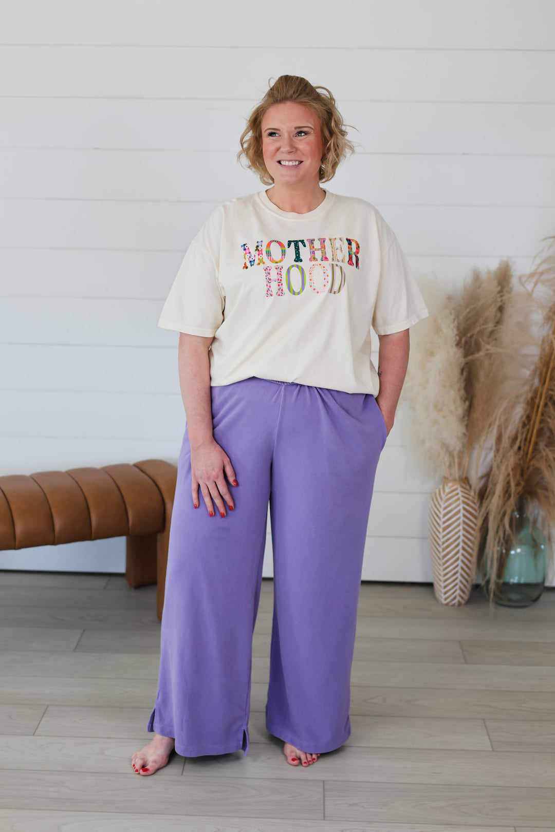 Patchwork Motherhood Top