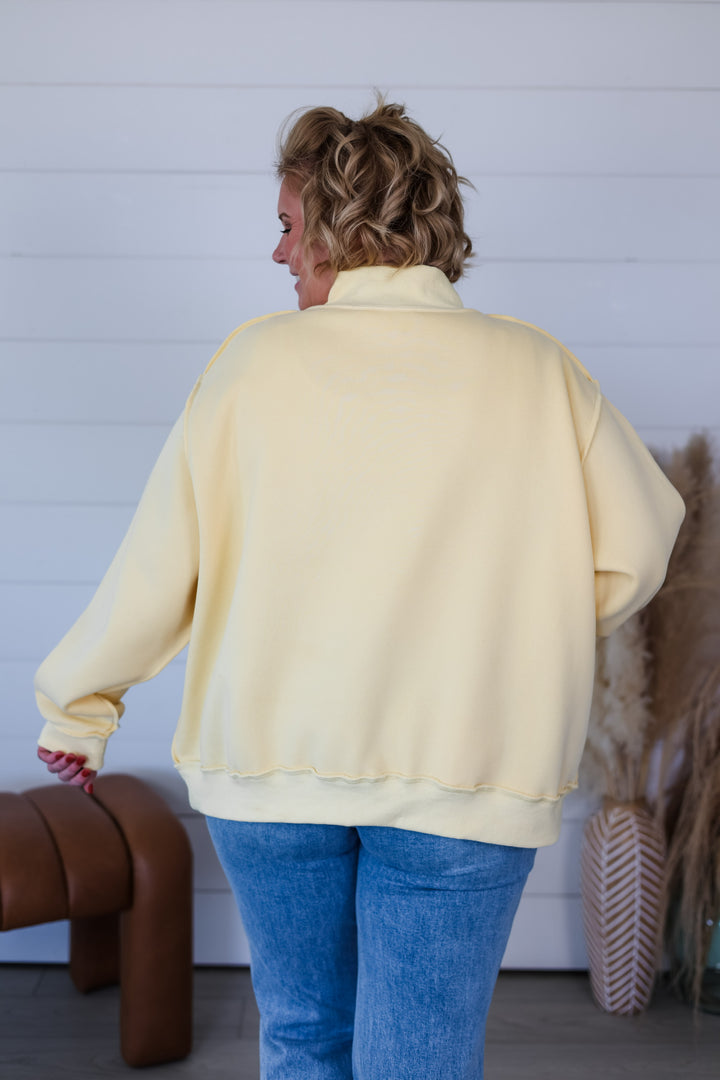 MOTHER Mock Neck Top