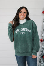 Load image into Gallery viewer, Merry Christmas Corded Crewneck
