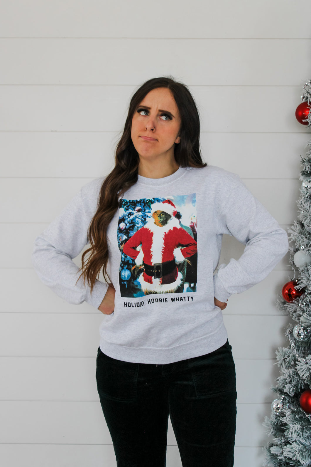 Holiday Hoobie Whatty Sweatshirt