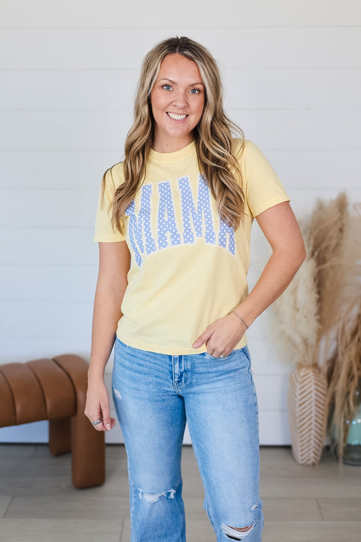 Polka Dot MAMA Top
