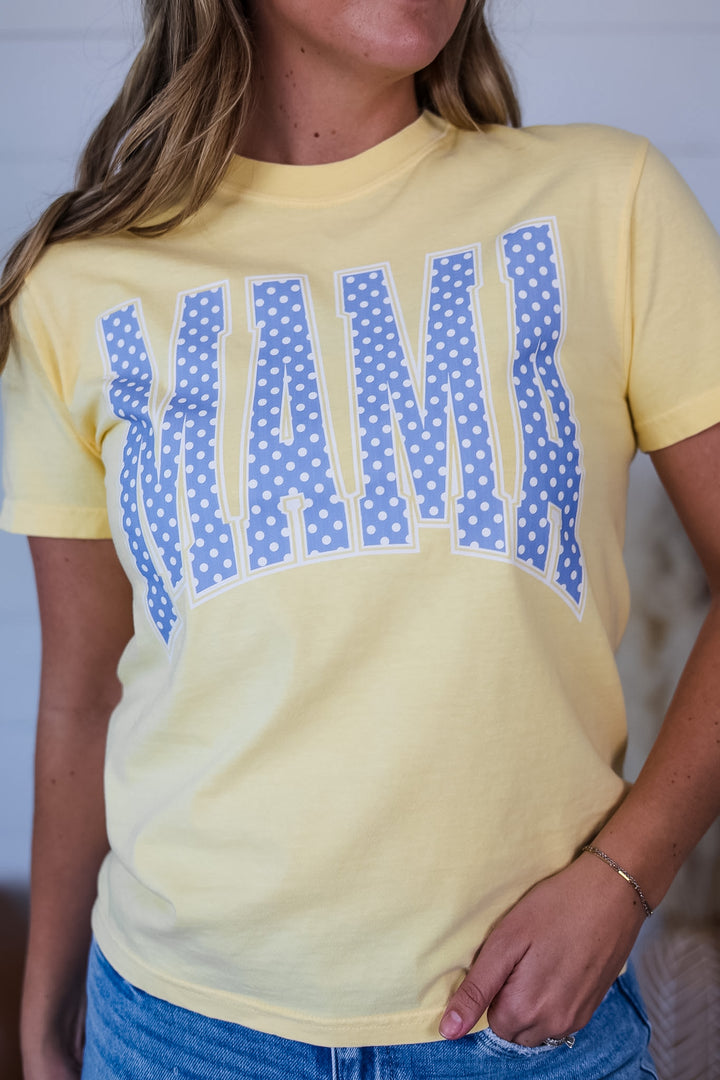 Polka Dot MAMA Top