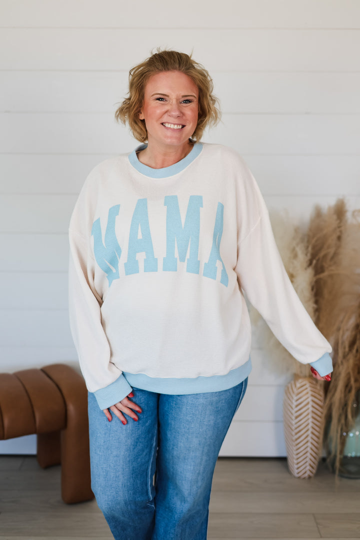 MAMA Crewneck Top