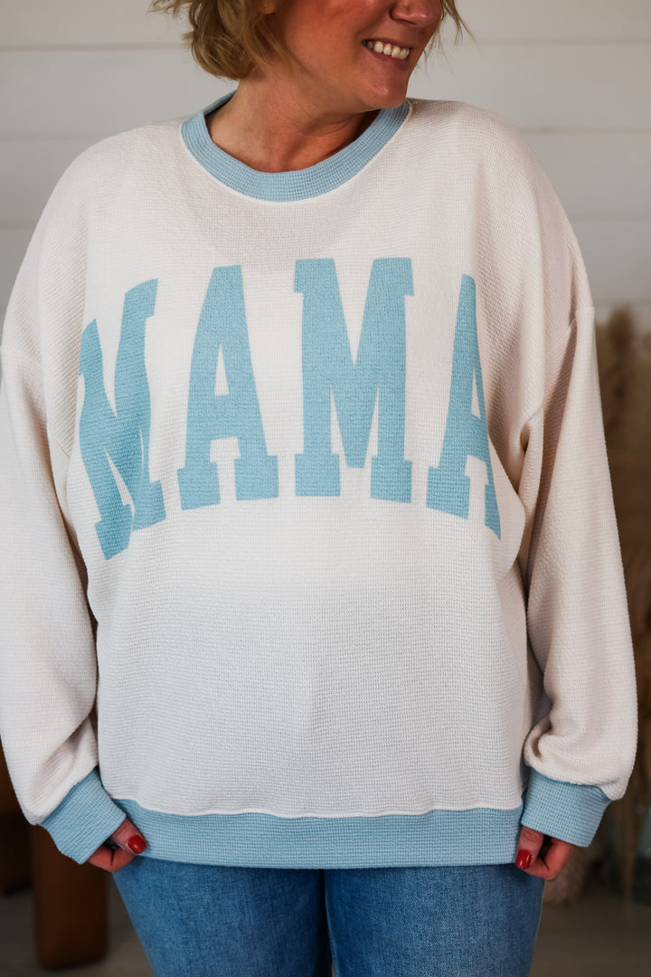 MAMA Crewneck Top