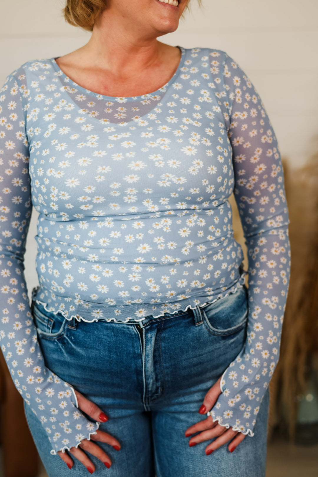 Ditzy Daisy Top