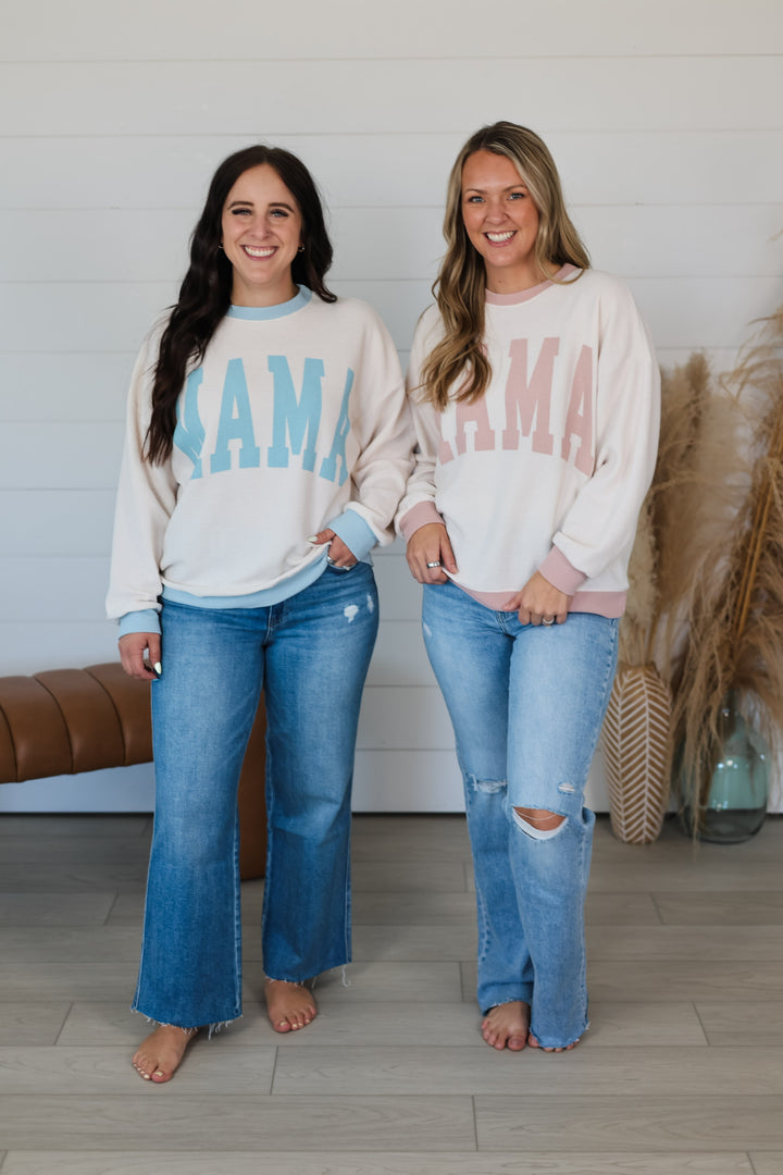MAMA Crewneck Top