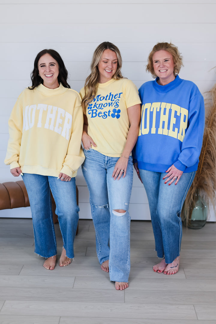 MOTHER Mock Neck Top
