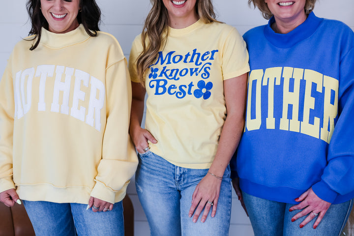 MOTHER Mock Neck Top
