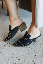 Load image into Gallery viewer, Cara Studded Mules
