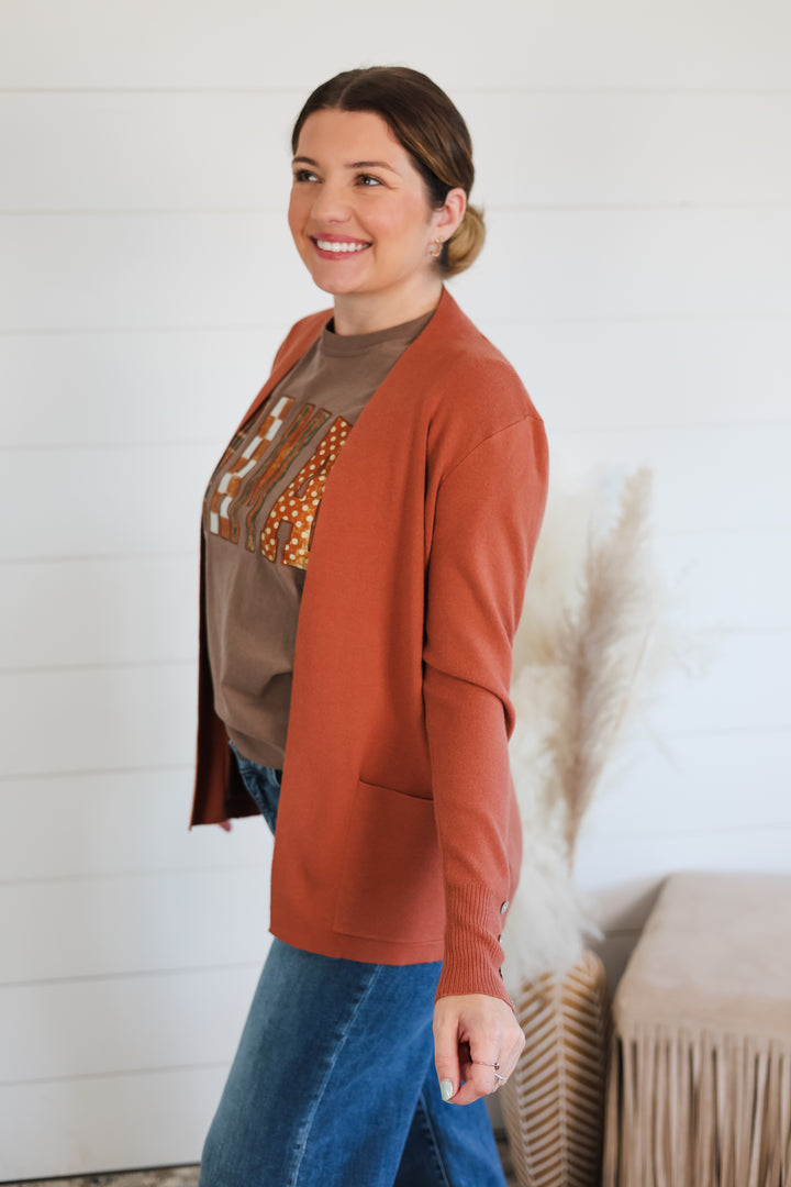 On Display Cardigan Top