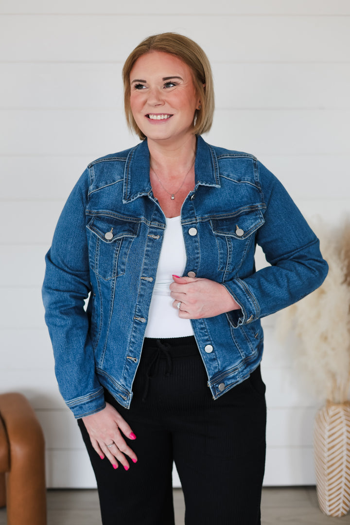 PLUS: Try It Out Denim Jacket