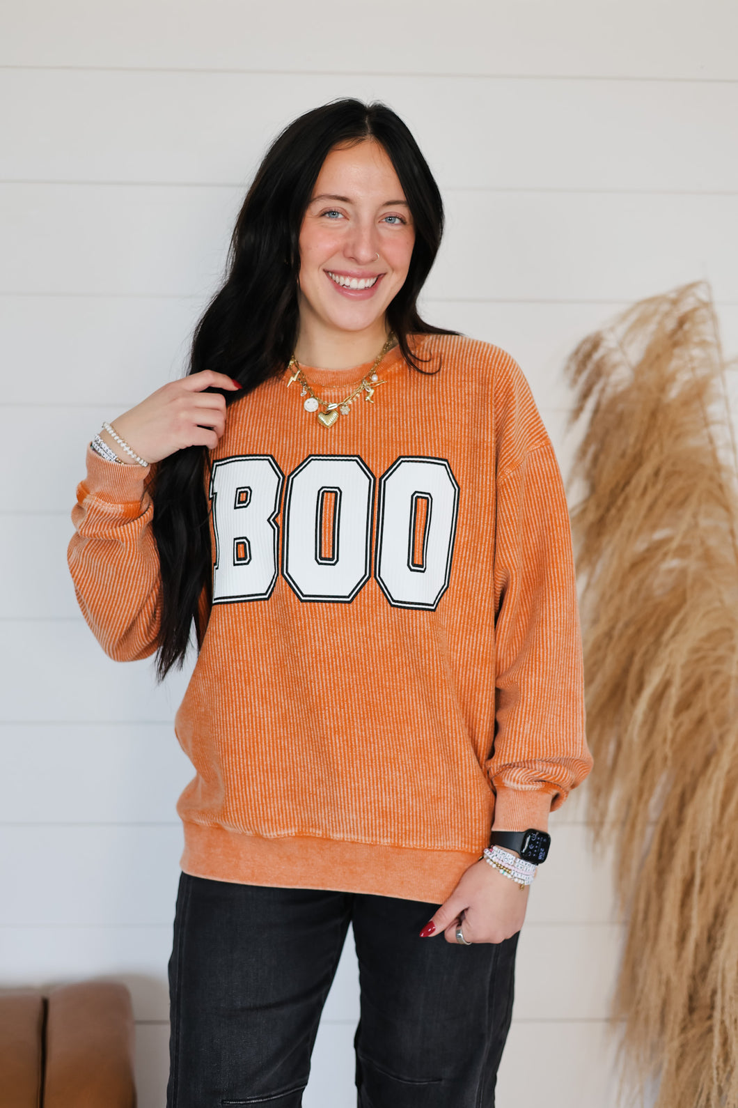 BOO Corded Crew Top