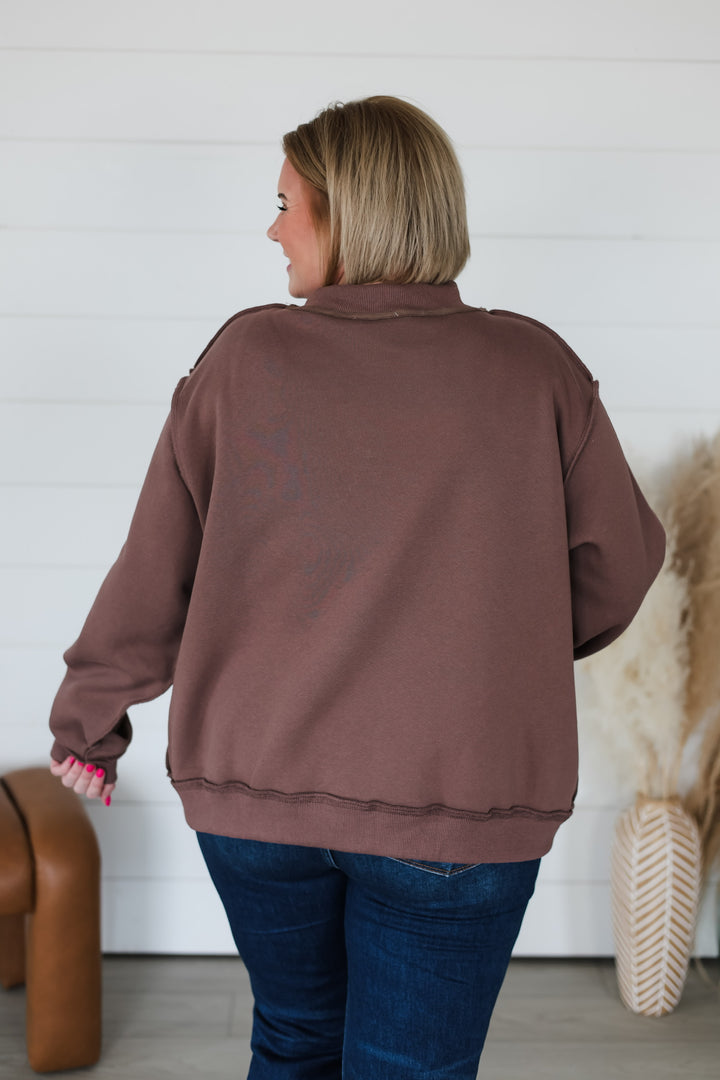 Nashville To Broadway Mock Neck