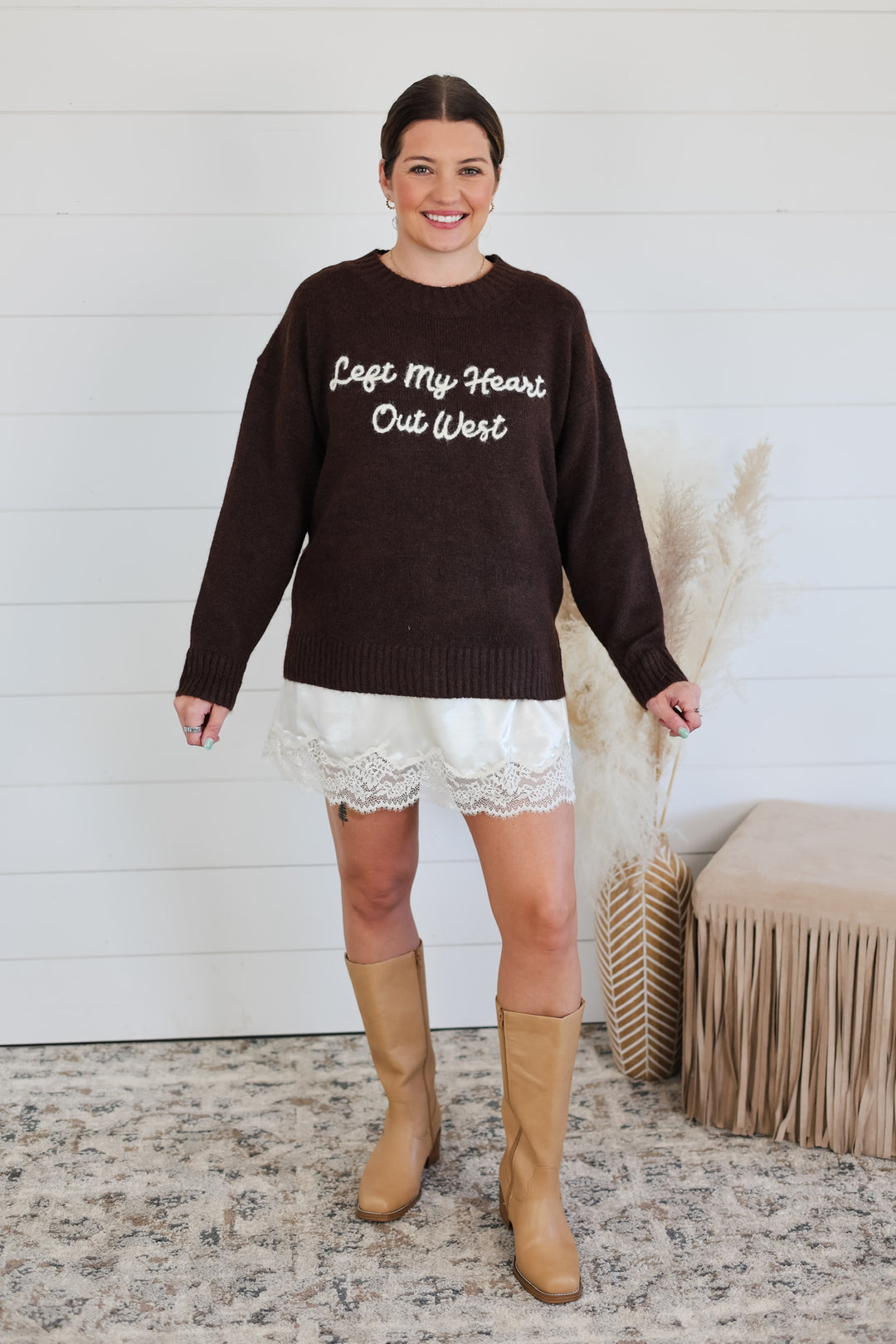 Left My Heart Out West Top