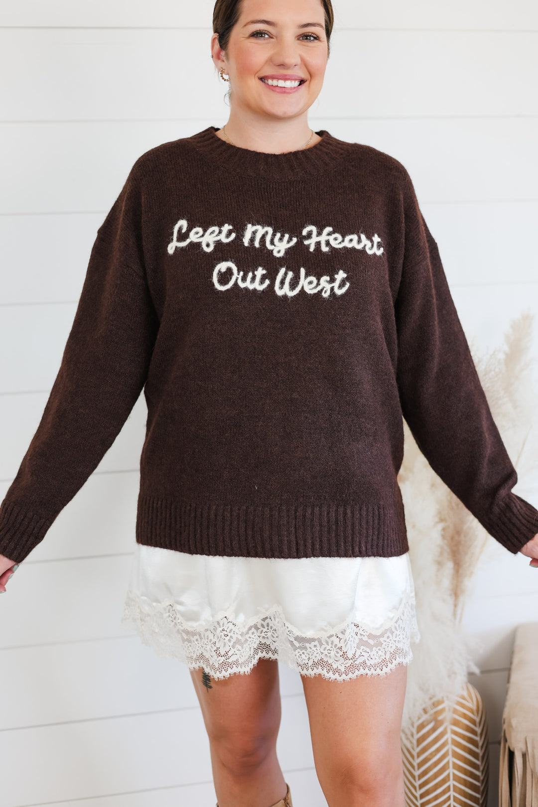 Left My Heart Out West Top