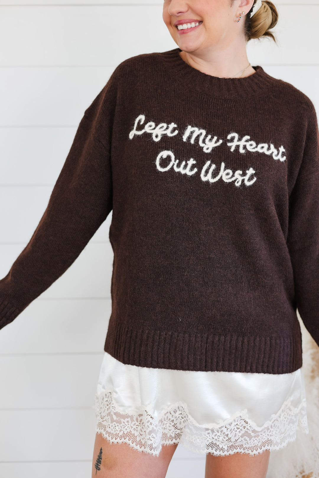 Left My Heart Out West Top