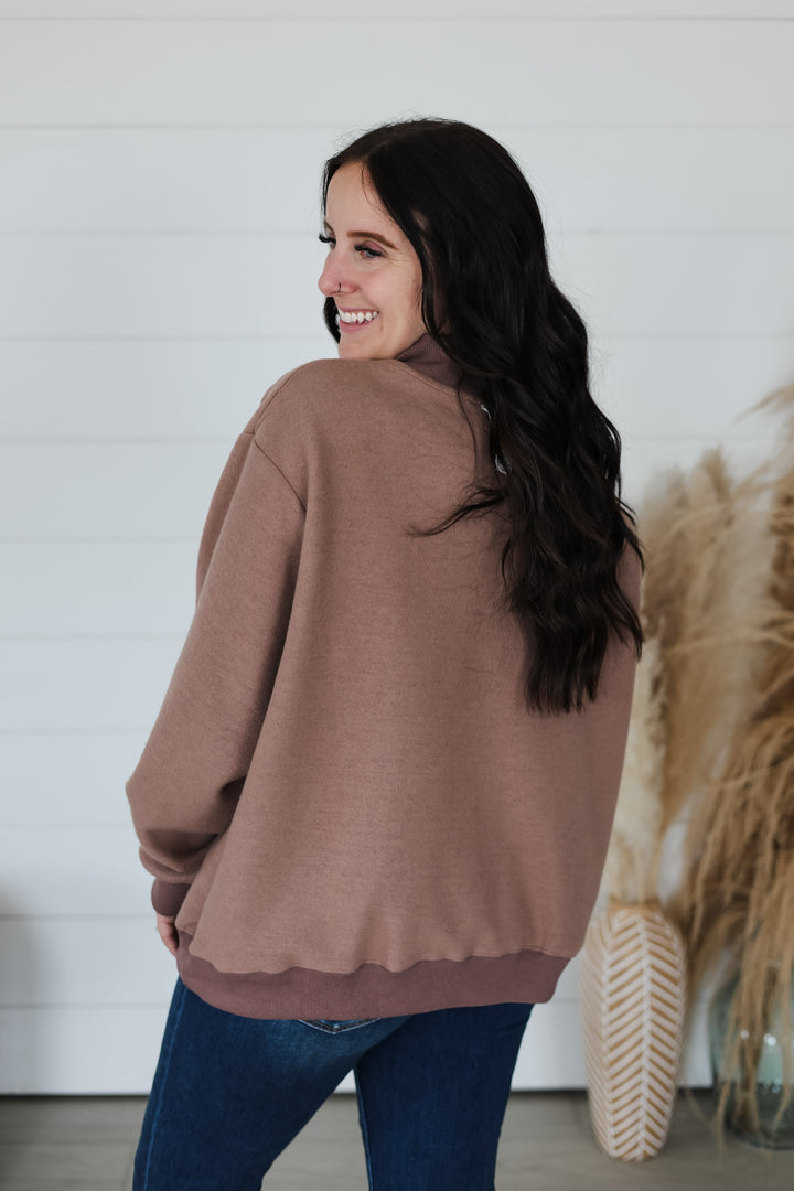 Nashville To Broadway Mock Neck