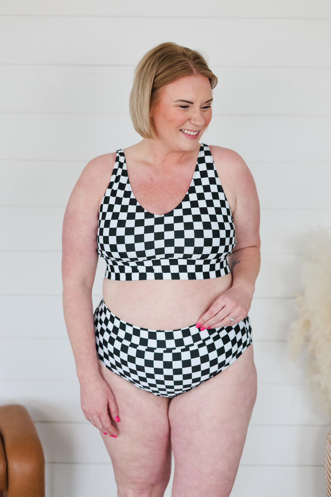 Crashing Waves Bikini Swim Top