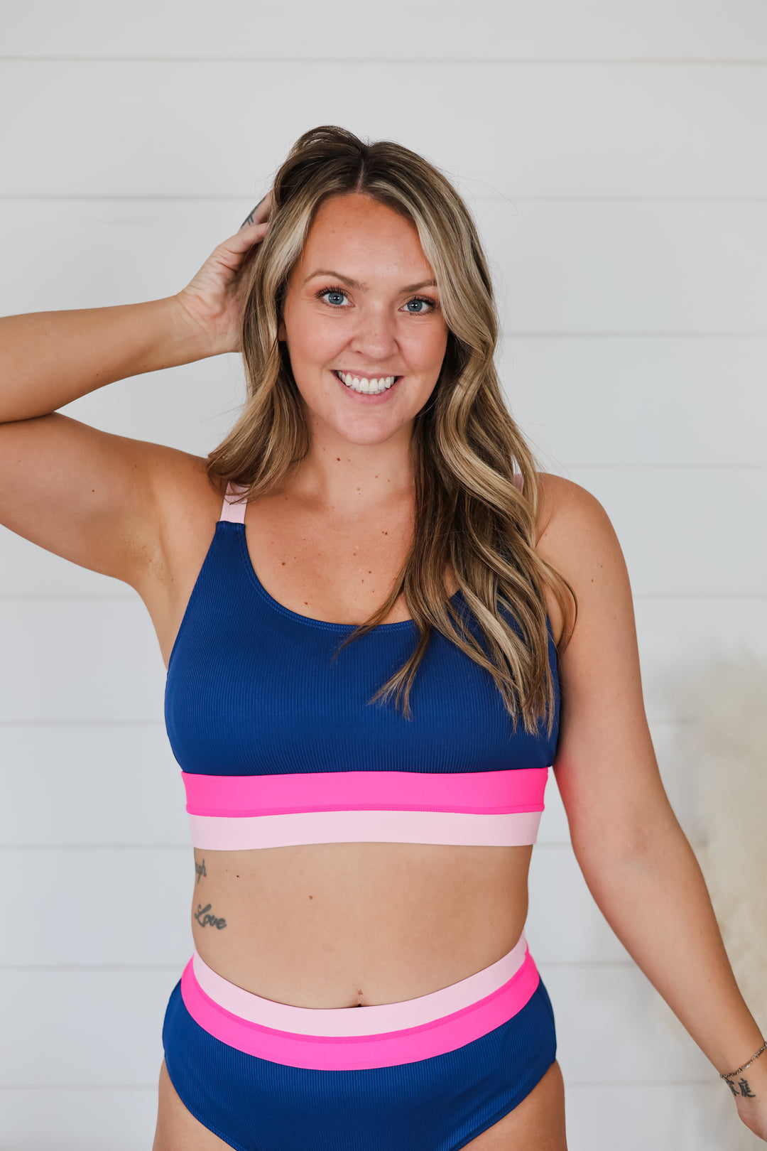 Catching Waves Bikini Swim Top