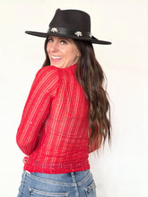 Load image into Gallery viewer, On Fire Mesh Long Sleeve
