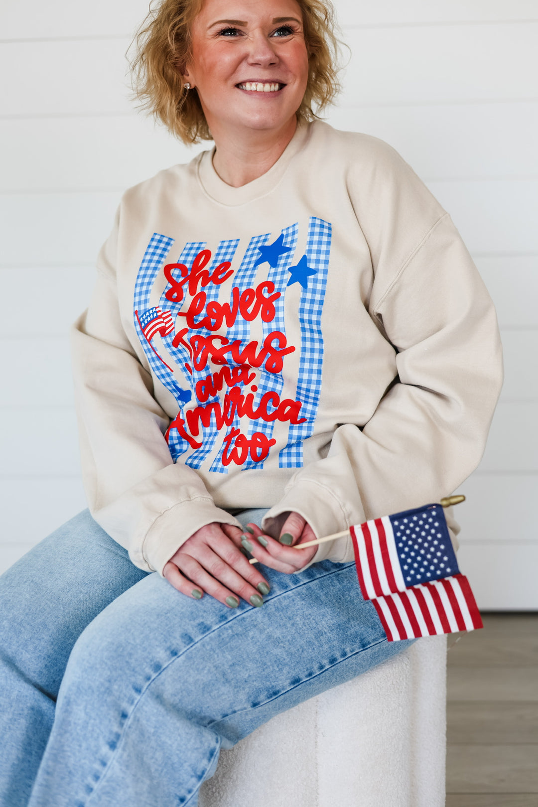 She Loves Jesus Top